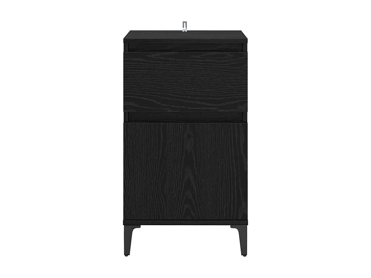 Cabinet de chevet Chêne noir 40 x 35 x 70 cm Bois d'ingénierie