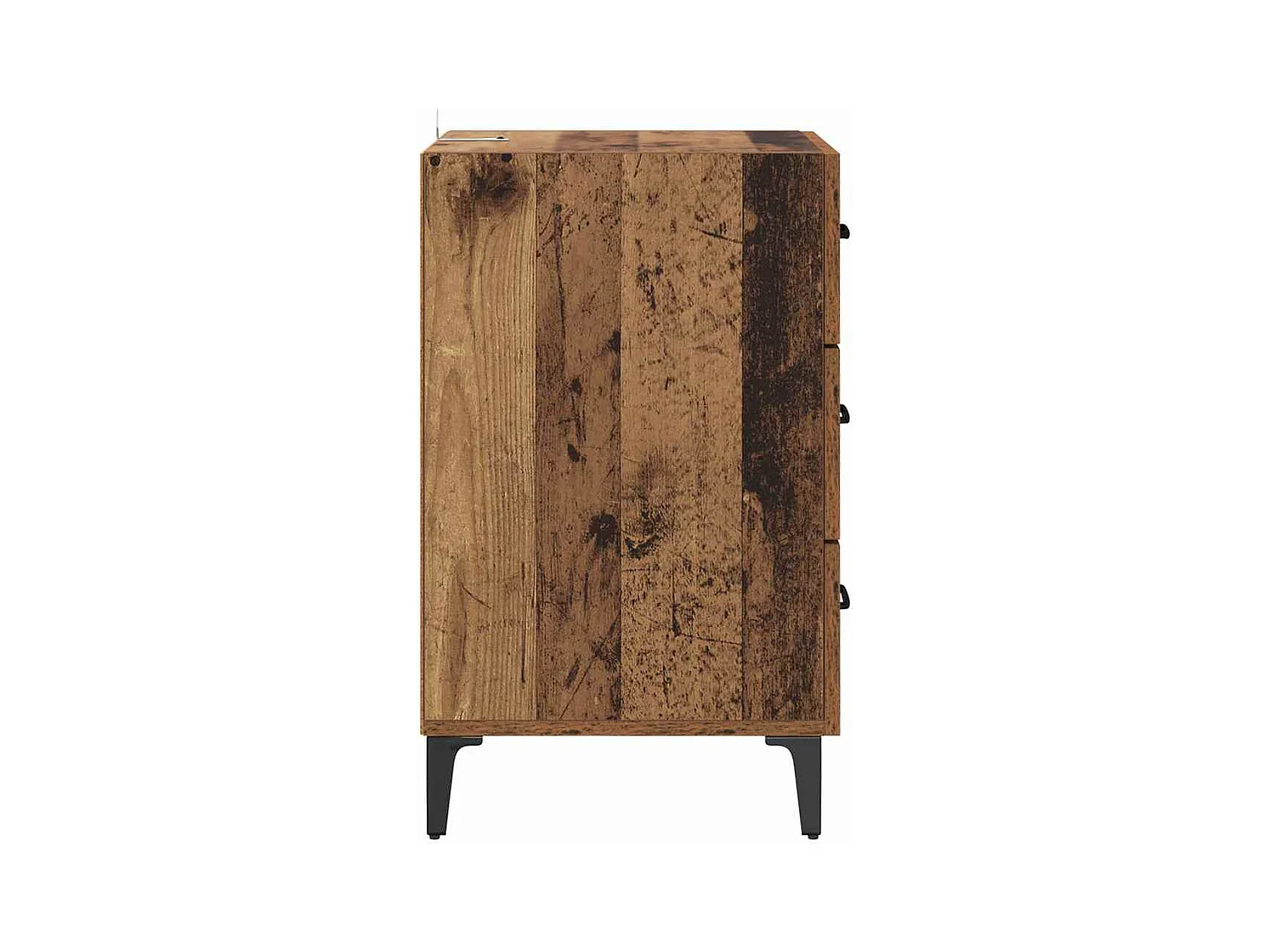 Comodino in legno antico 40 x 40 x 66 cm Legno ingegnerizzato