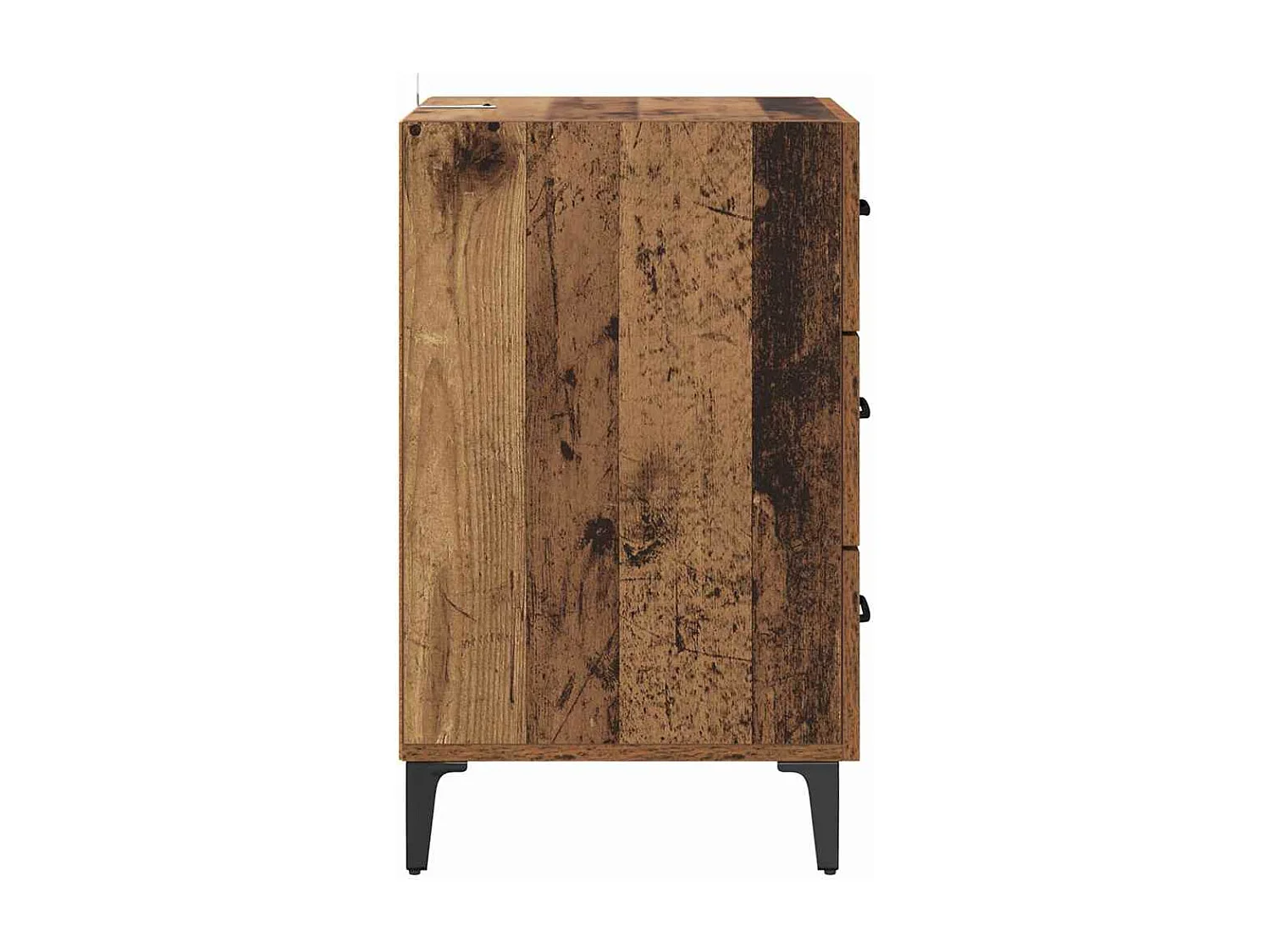 Cabinet de chevet Bois ancien 40 x 40 x 66 cm Bois d'ingénierie
