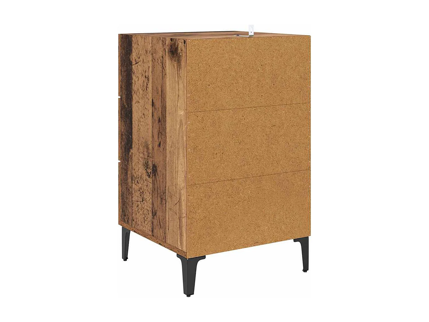 Cabinet de chevet Bois ancien 40 x 40 x 66 cm Bois d'ingénierie