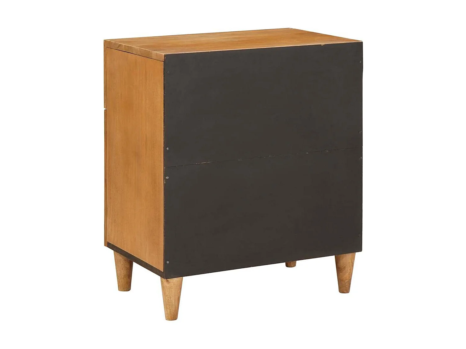 Table de chevet avec tiroir Marron clair 50 x 33 x 60 cm