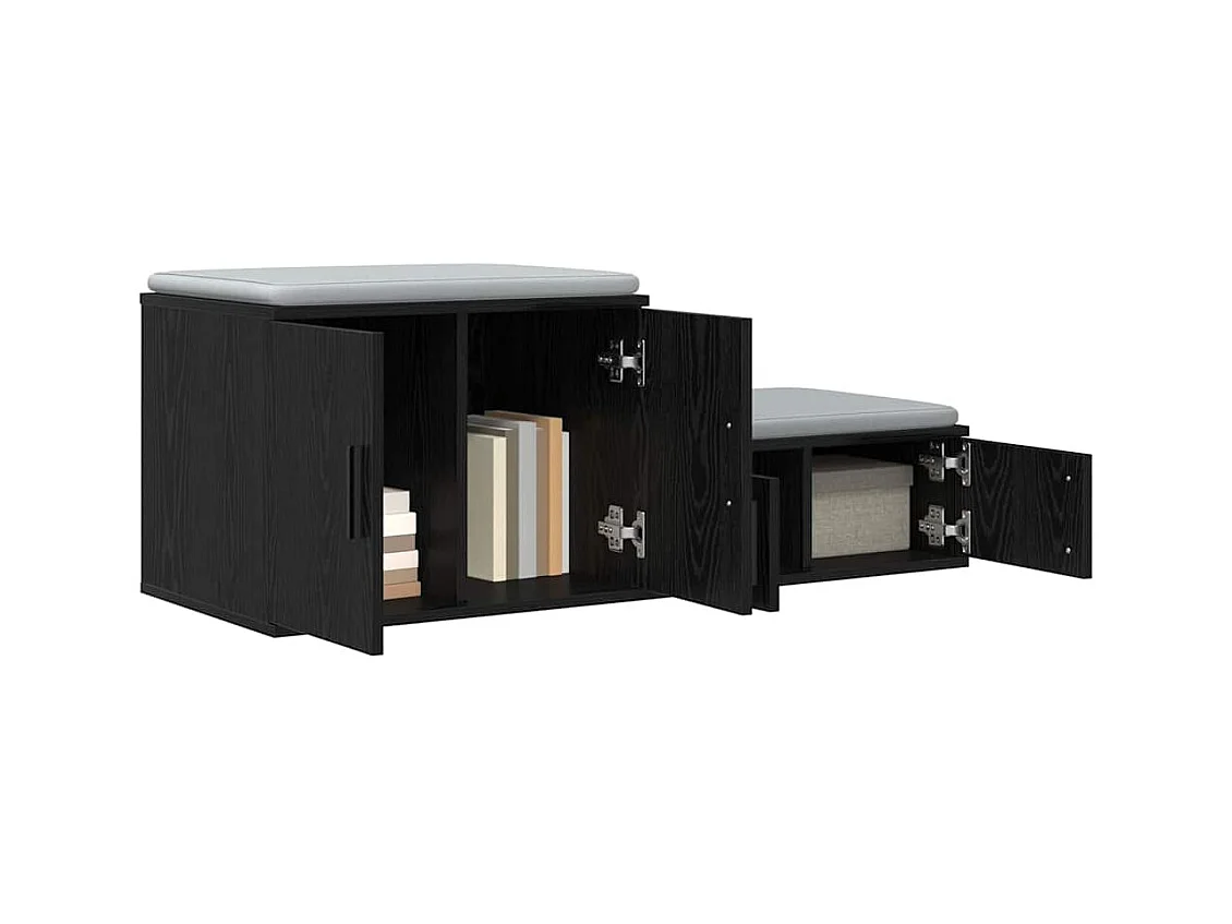 Armoire de rangement Chêne noir 127 x 41 x 40 cm