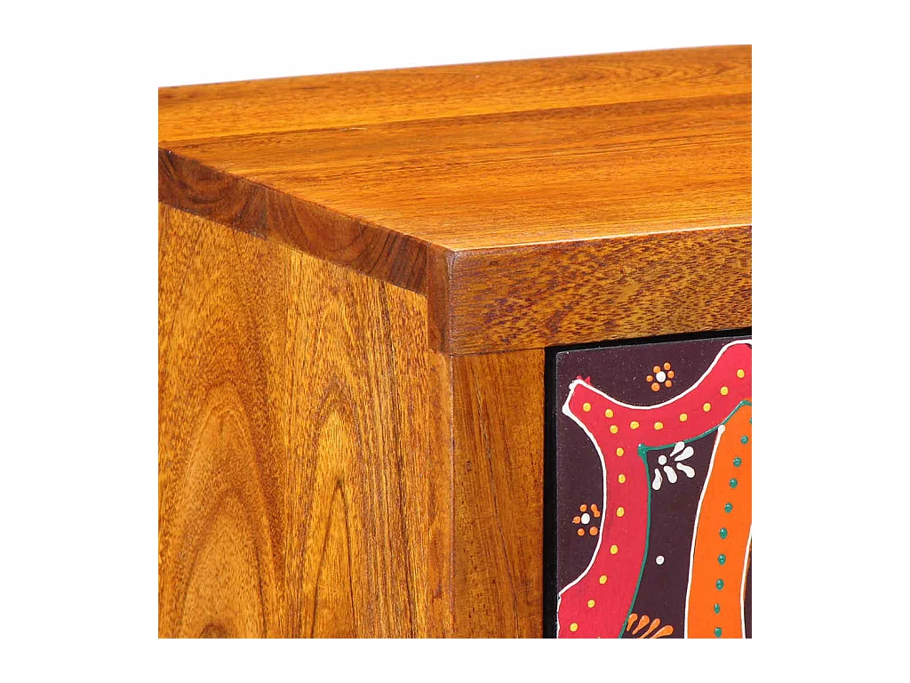 Comodino con cassetto 2 pezzi Marrone 35 x 30 x 40 cm