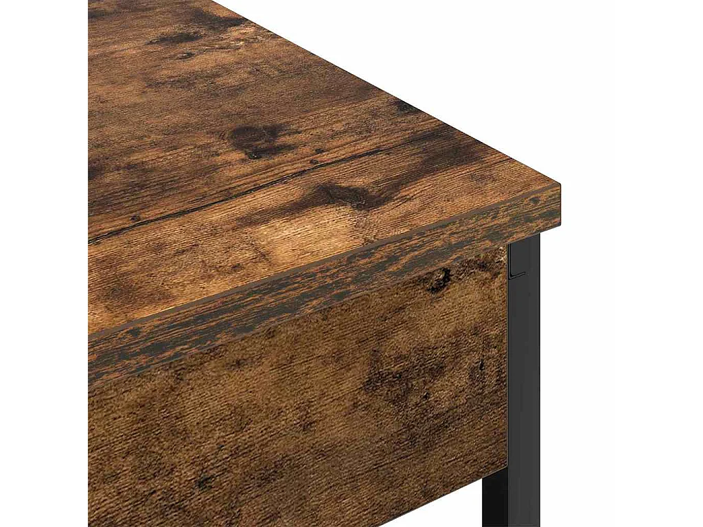 Cabinet de chevet Chêne fumé 41 x 31 x 51 cm Bois d'ingénierie