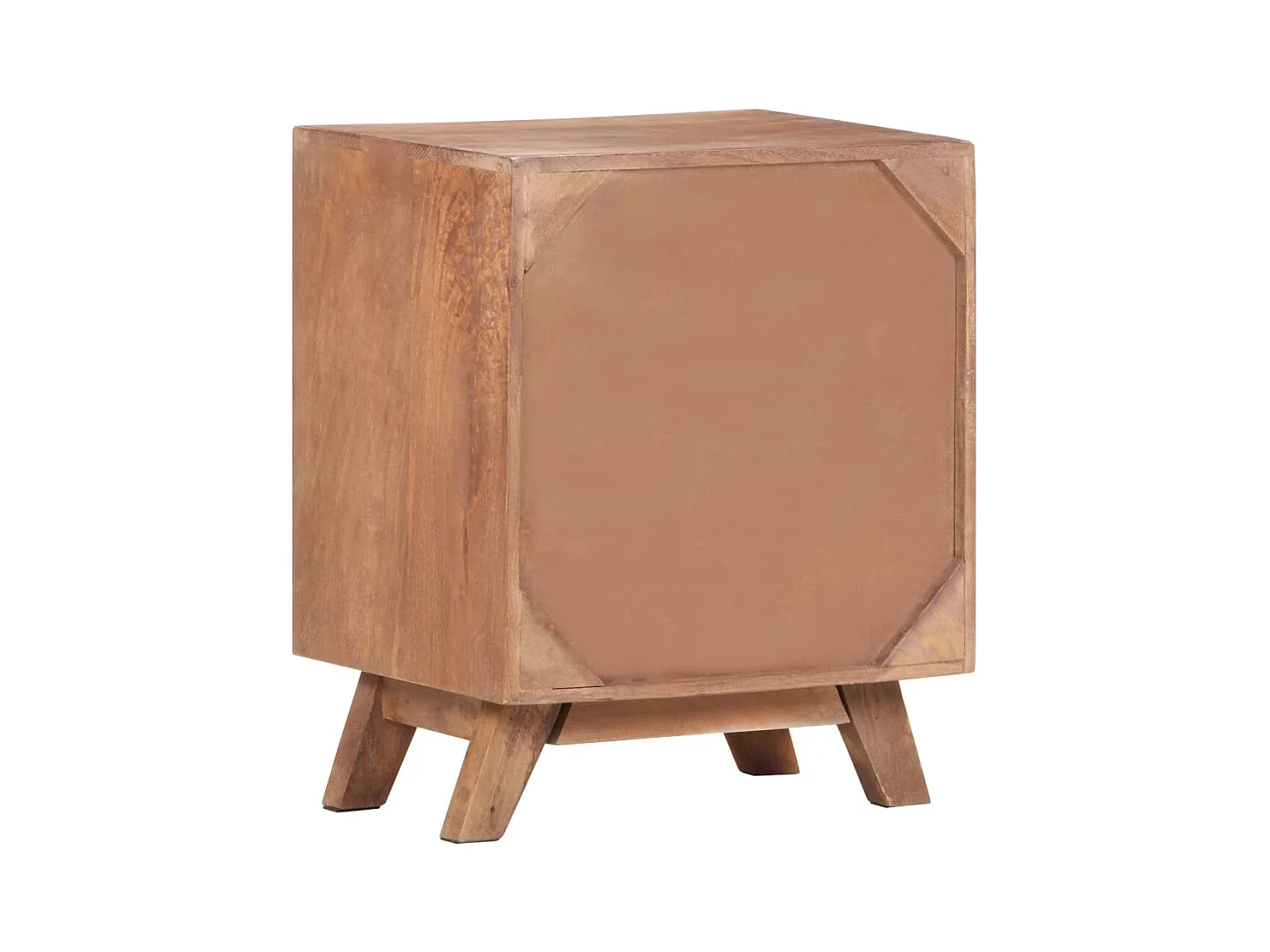 Mesita de noche 40x30x50 cm Madera maciza de mango