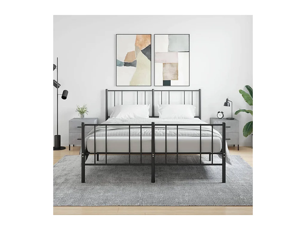 Mesitas de noche 2 piezas gris hormigón 40x35x47,5cm madera de ingeniería