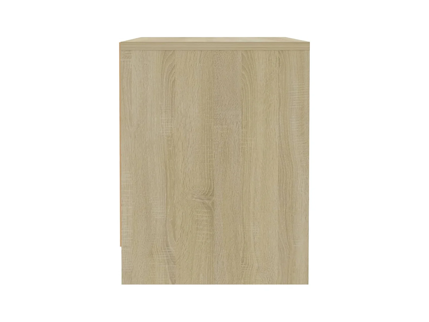 Comodino in rovere Sonoma 45x34x44,5 cm in legno ingegnerizzato
