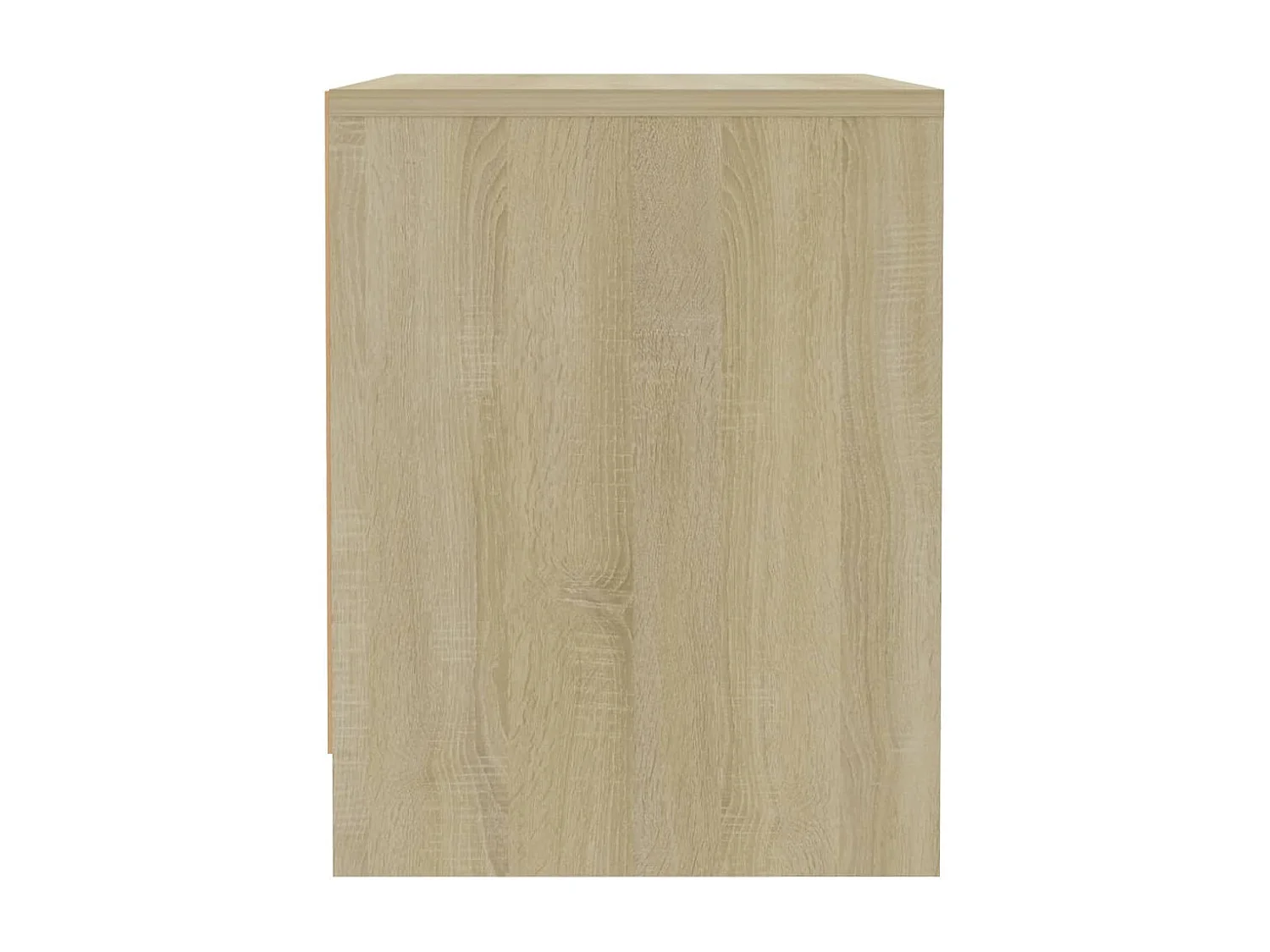 Sonoma eiken nachtkastje 45x34x44,5 cm bewerkt hout