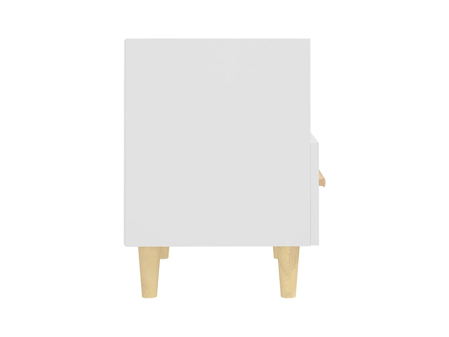 Comodini 2 pz Bianco 40x35x47 cm