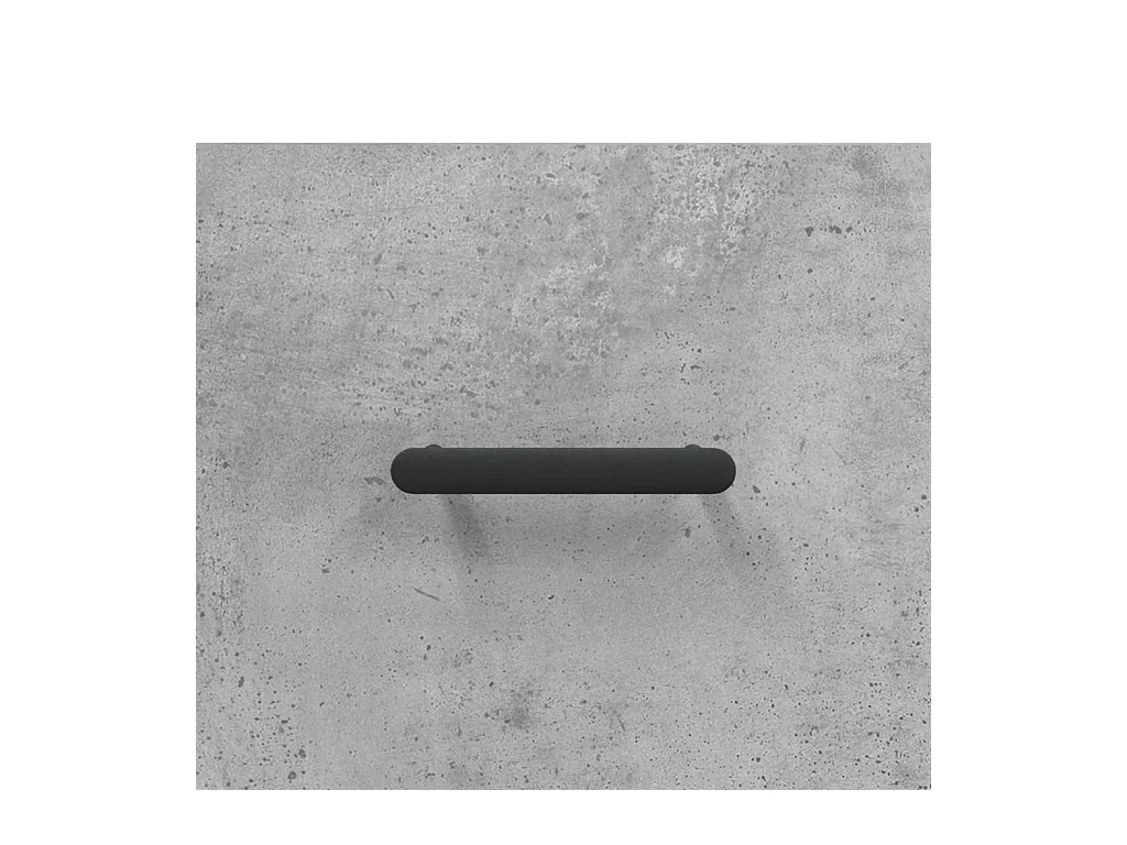 Table de chevet gris béton 40x35x47,5 cm bois d’ingénierie