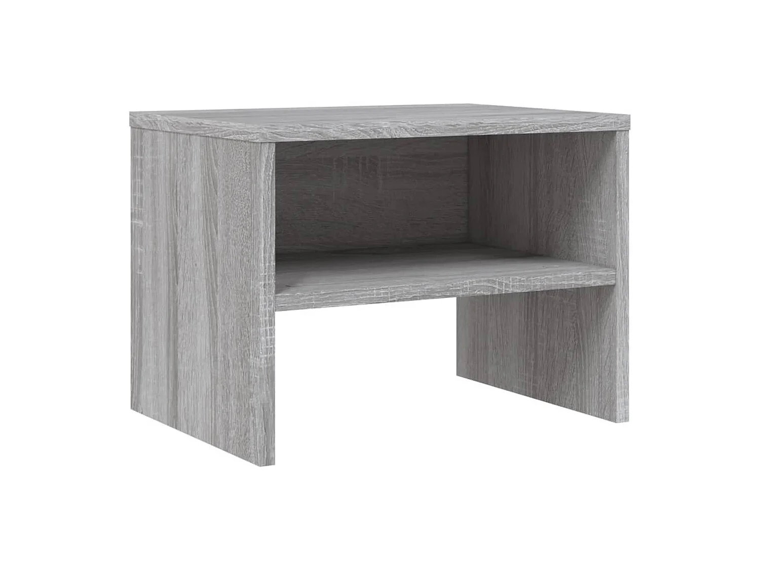 Comodini 2 pezzi Sonoma grigio 40x30x30cm Legno ingegnerizzato