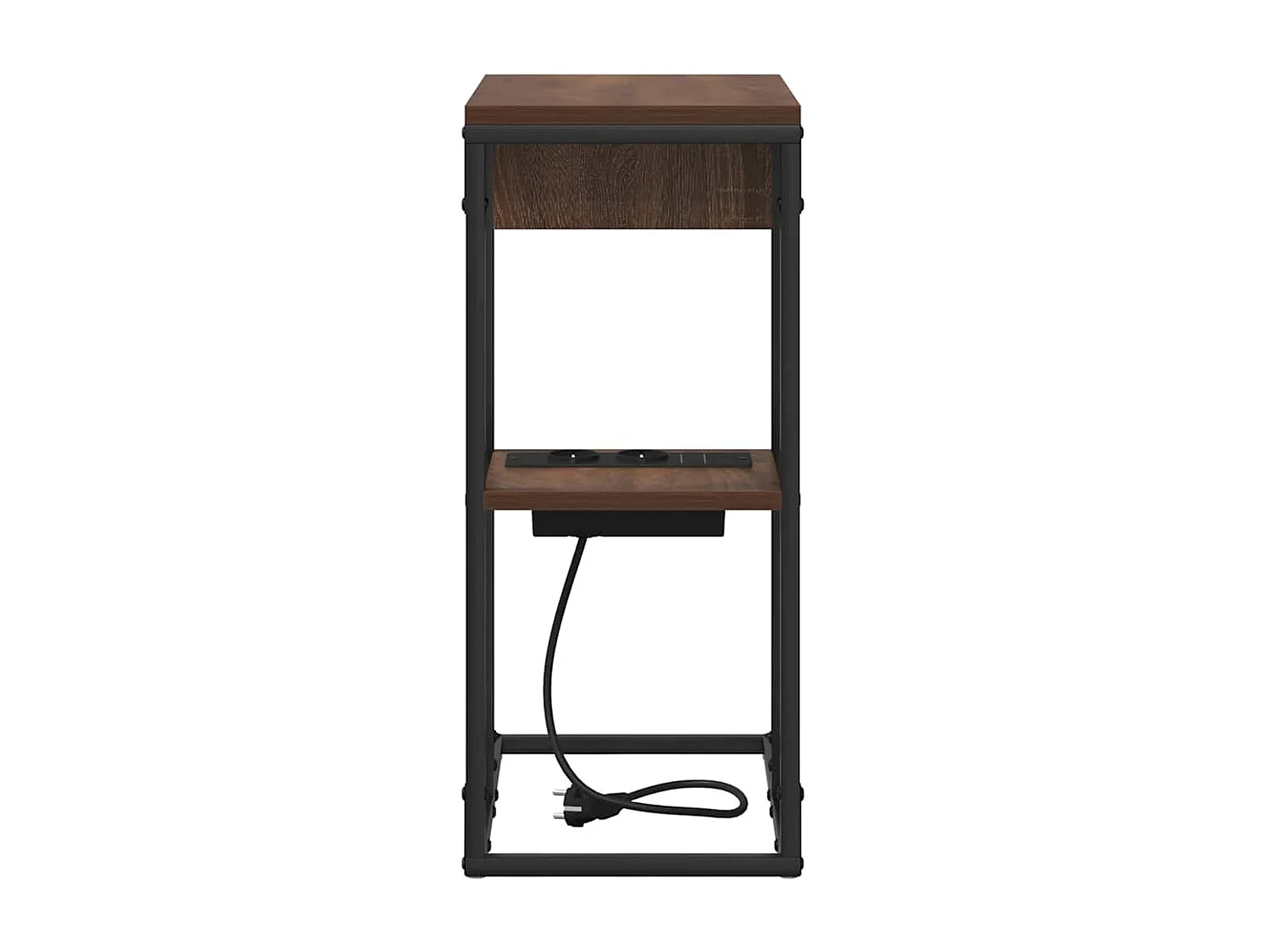 Comodino Rovere marrone 41,5 x 26 x 60,5 cm