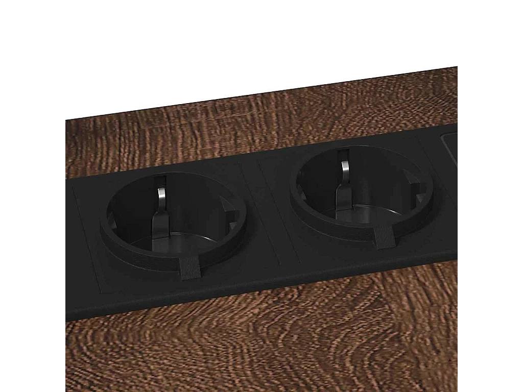 Comodino Rovere marrone 41,5 x 26 x 60,5 cm