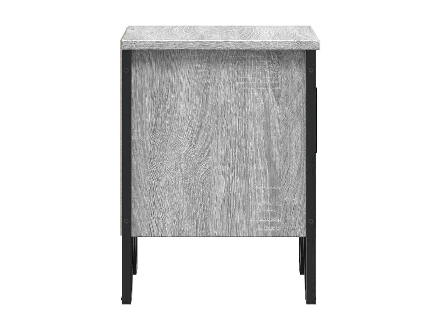 Nachtkastjes 2 stuks sonoma grijs 40x30x40 cm bewerkt hout