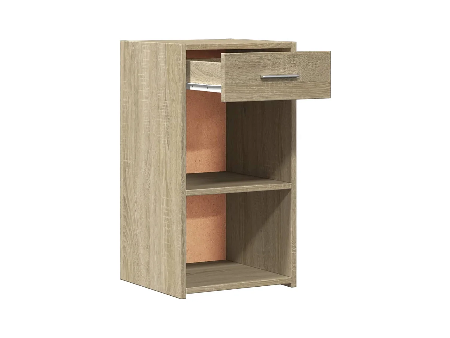 Comodini 2 pezzi rovere sonoma 35x34x65 cm legno ingegnerizzato