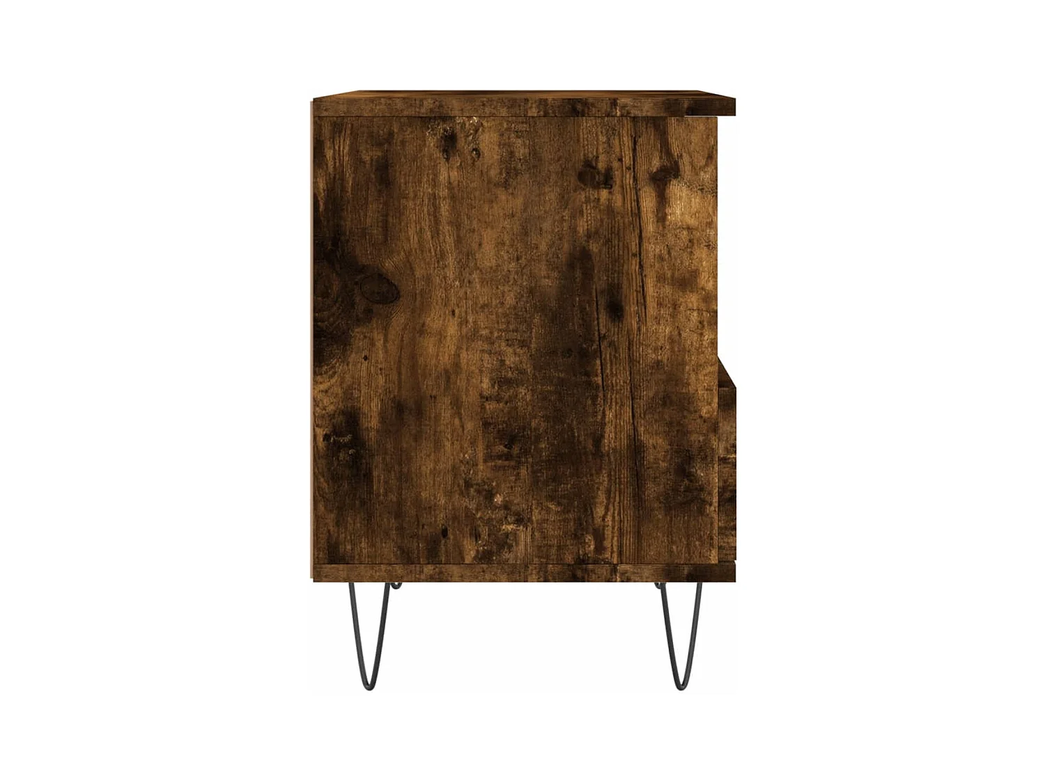 Comodini 2 pezzi rovere affumicato 40x35x50 cm legno ingegnerizzato