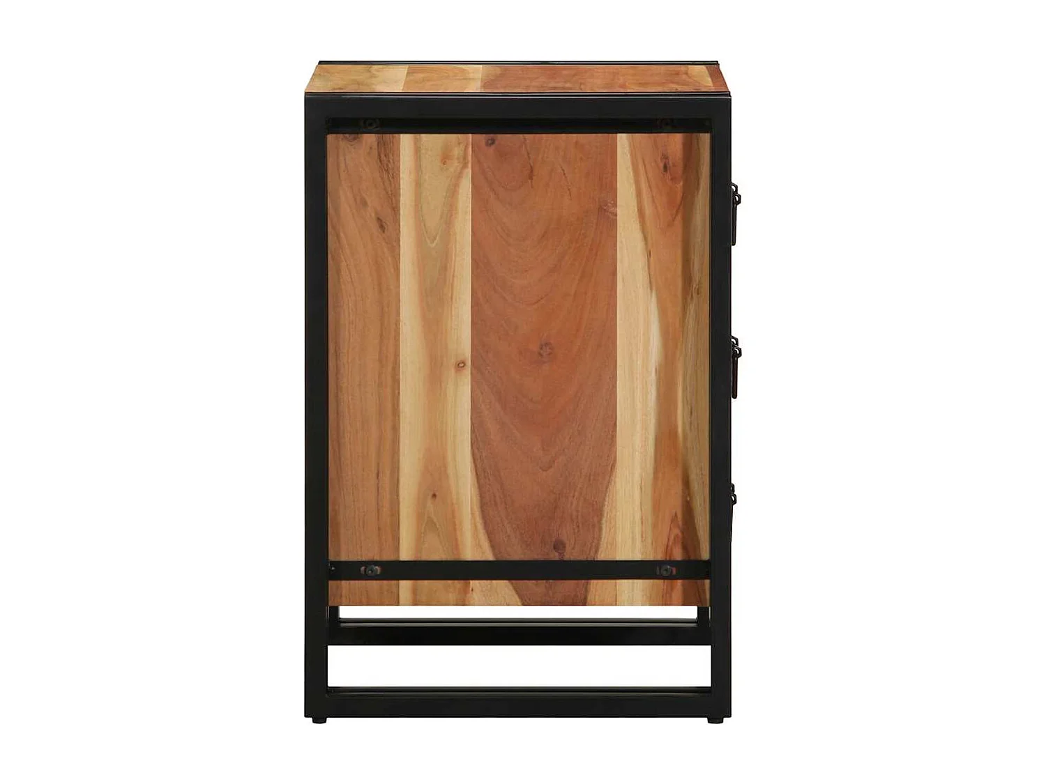 Cabinet de chevet Marron 40 x 40 x 59 cm Bois d'acacia massif