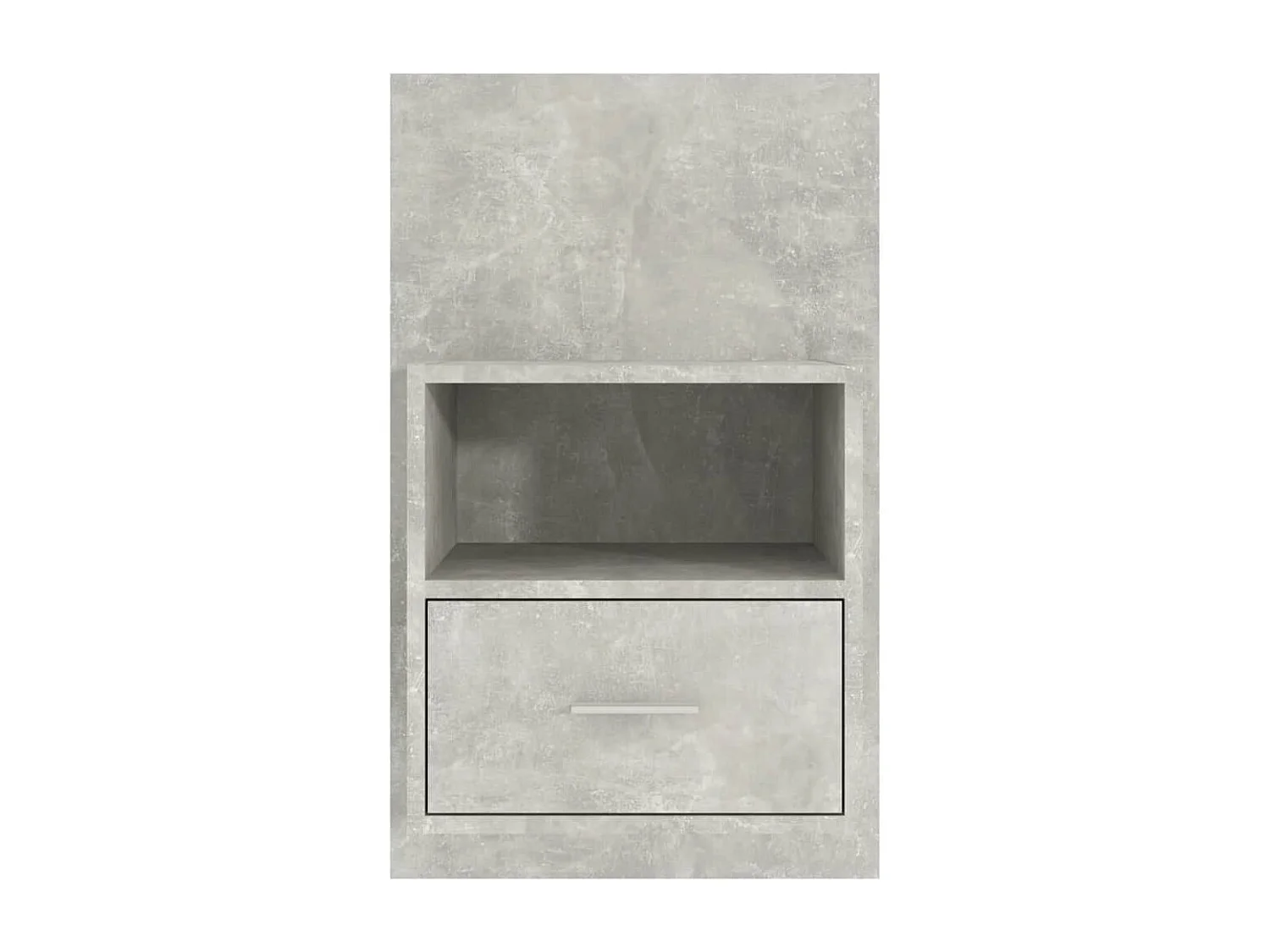 comodini da parete grigio cemento