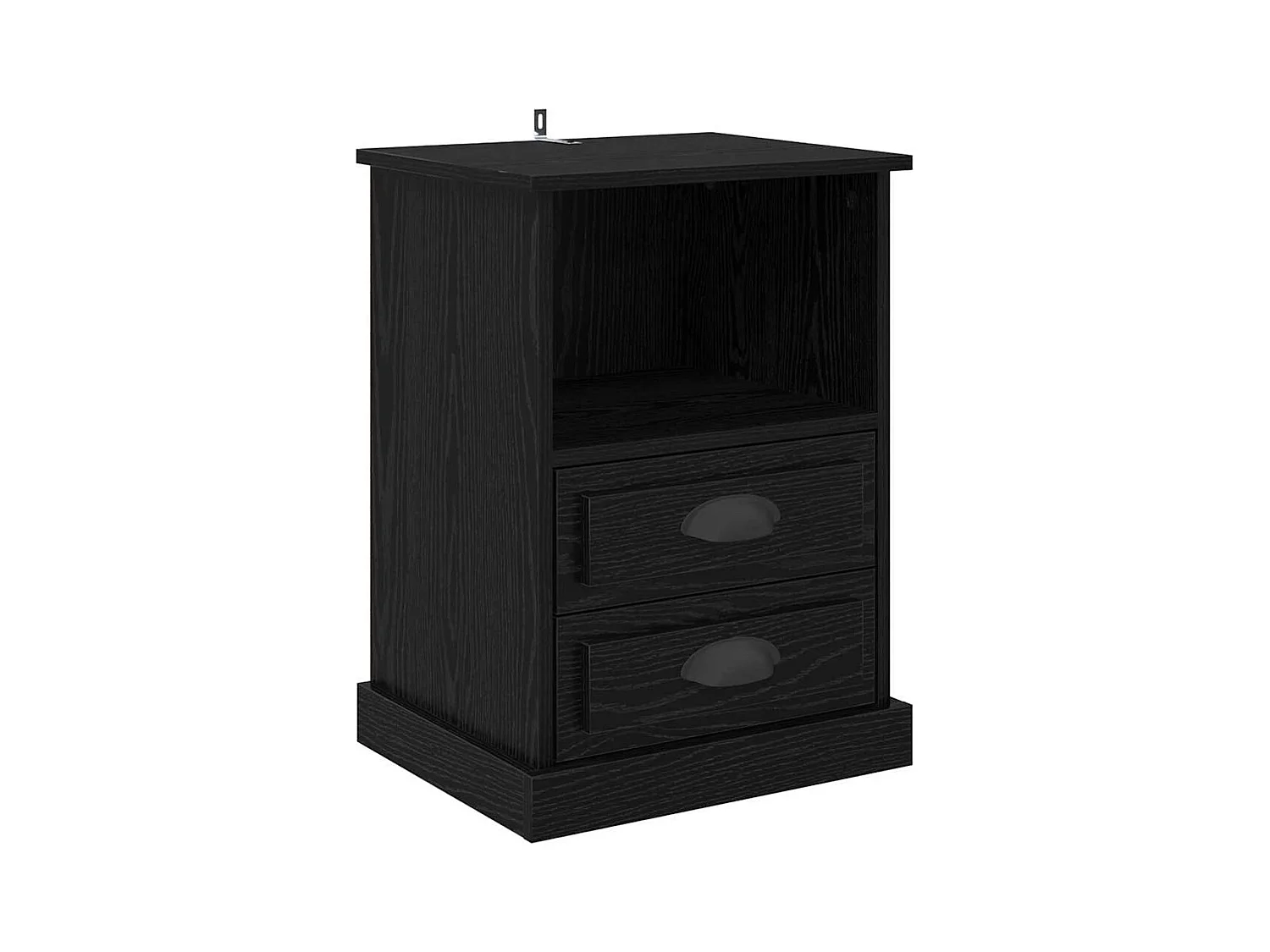 Cabinet de chevet Chêne noir 43 x 36 x 60 cm Bois d'ingénierie