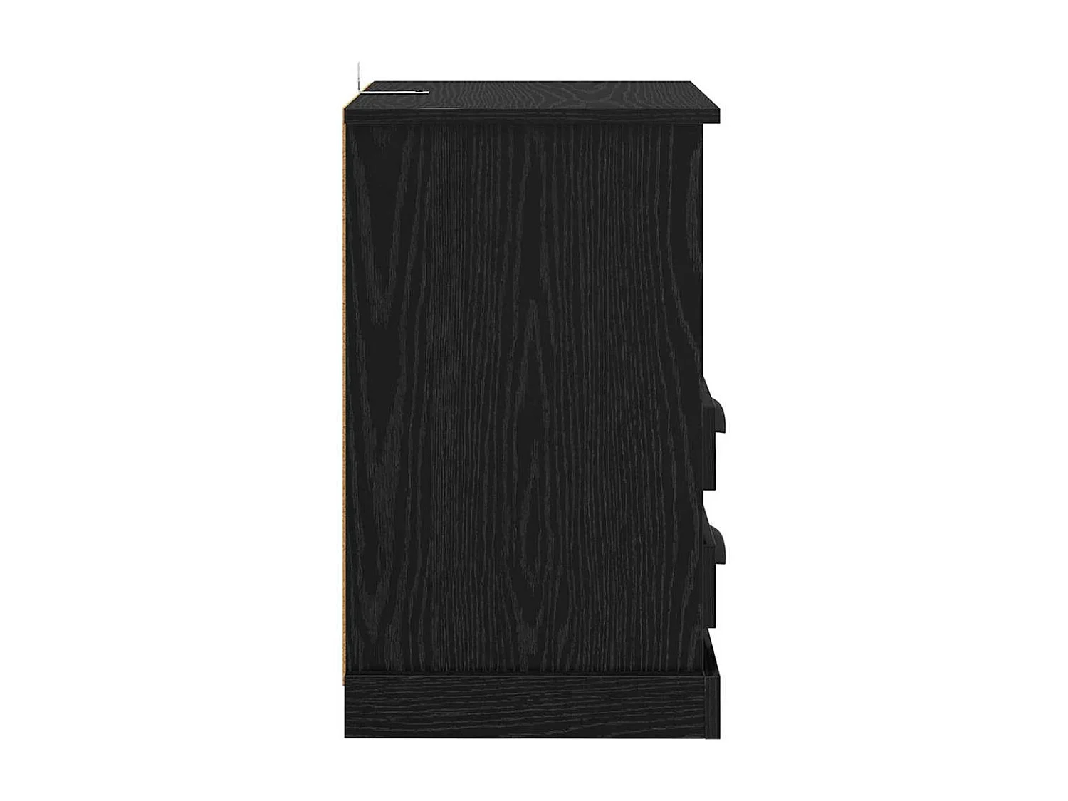 Cabinet de chevet Chêne noir 43 x 36 x 60 cm Bois d'ingénierie
