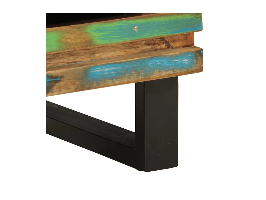 Mesitas de noche 2 uds 40x34x46 cm madera maciza recuperada