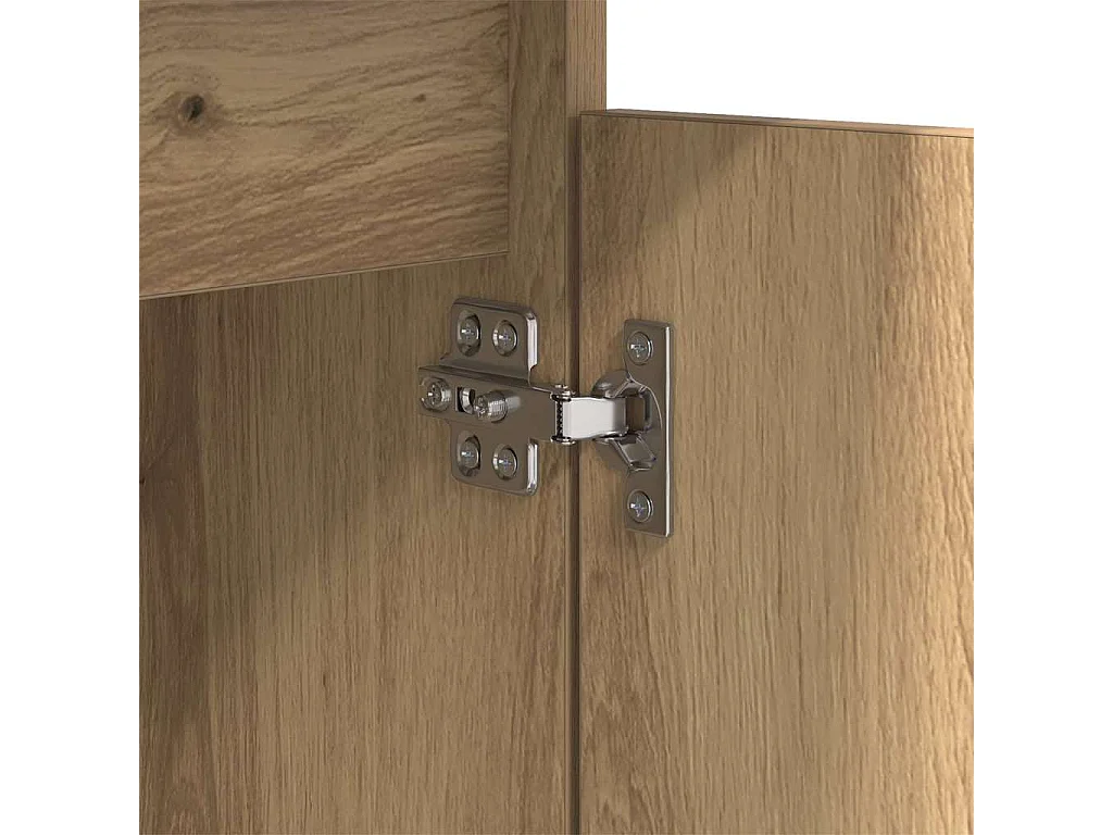 Cabinet de chevet avec tiroir chêne artisanal 40 x 35 x 70 cm