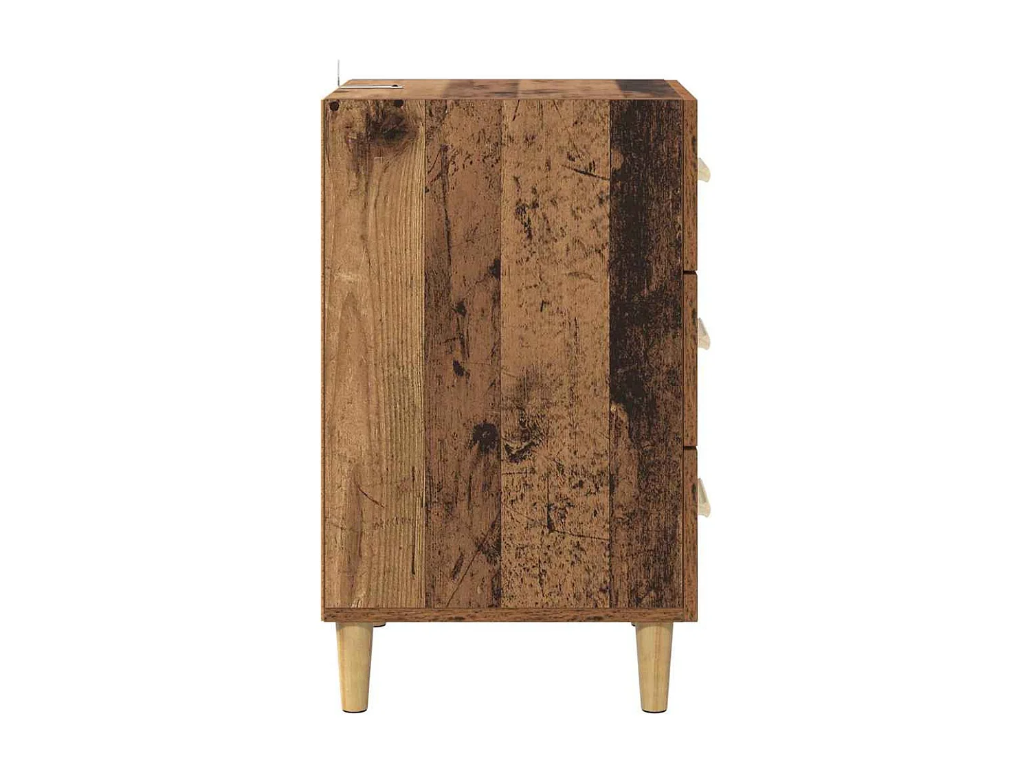 Cabinet de chevet Bois ancien 40 x 40 x 66 cm Bois d'ingénierie