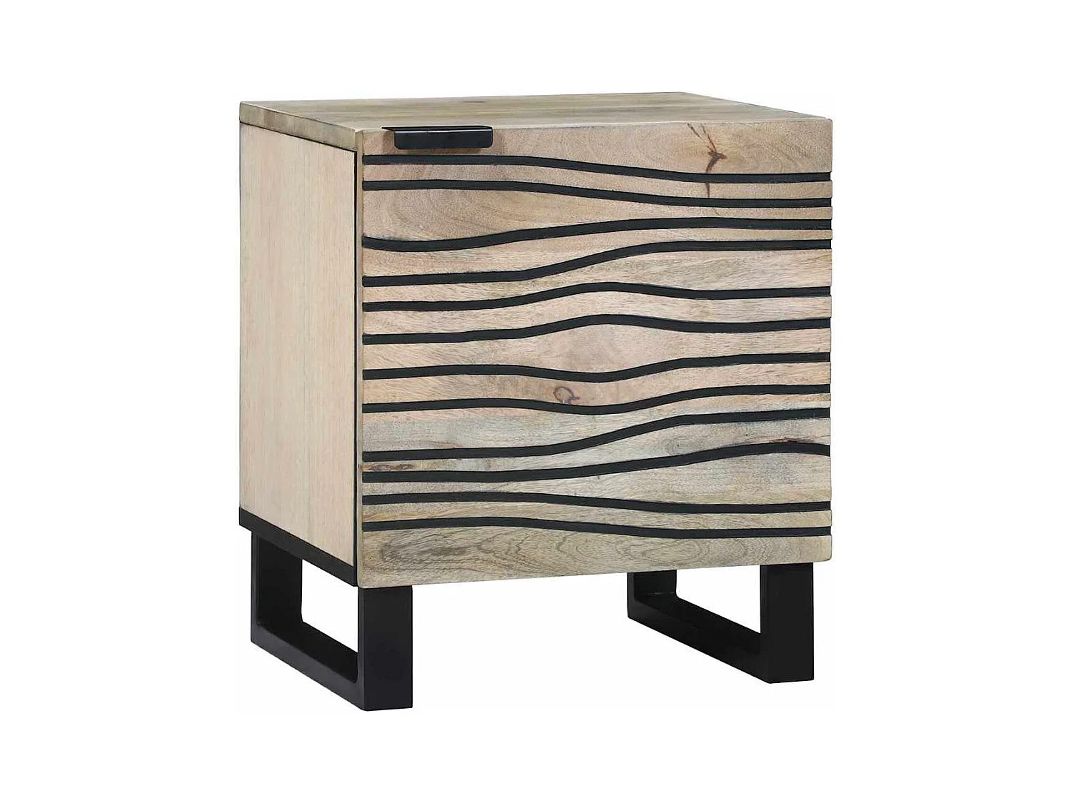Tables de chevet Naturel 40 x 33.5 x 46 cm