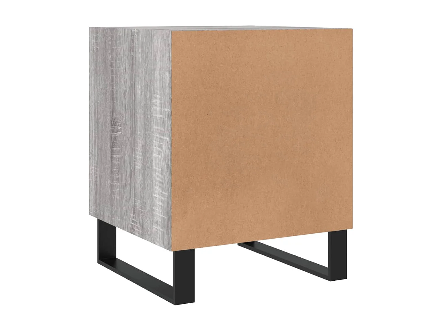 Mesitas de noche 2 piezas gris sonoma 40x40x50cm madera de ingeniería