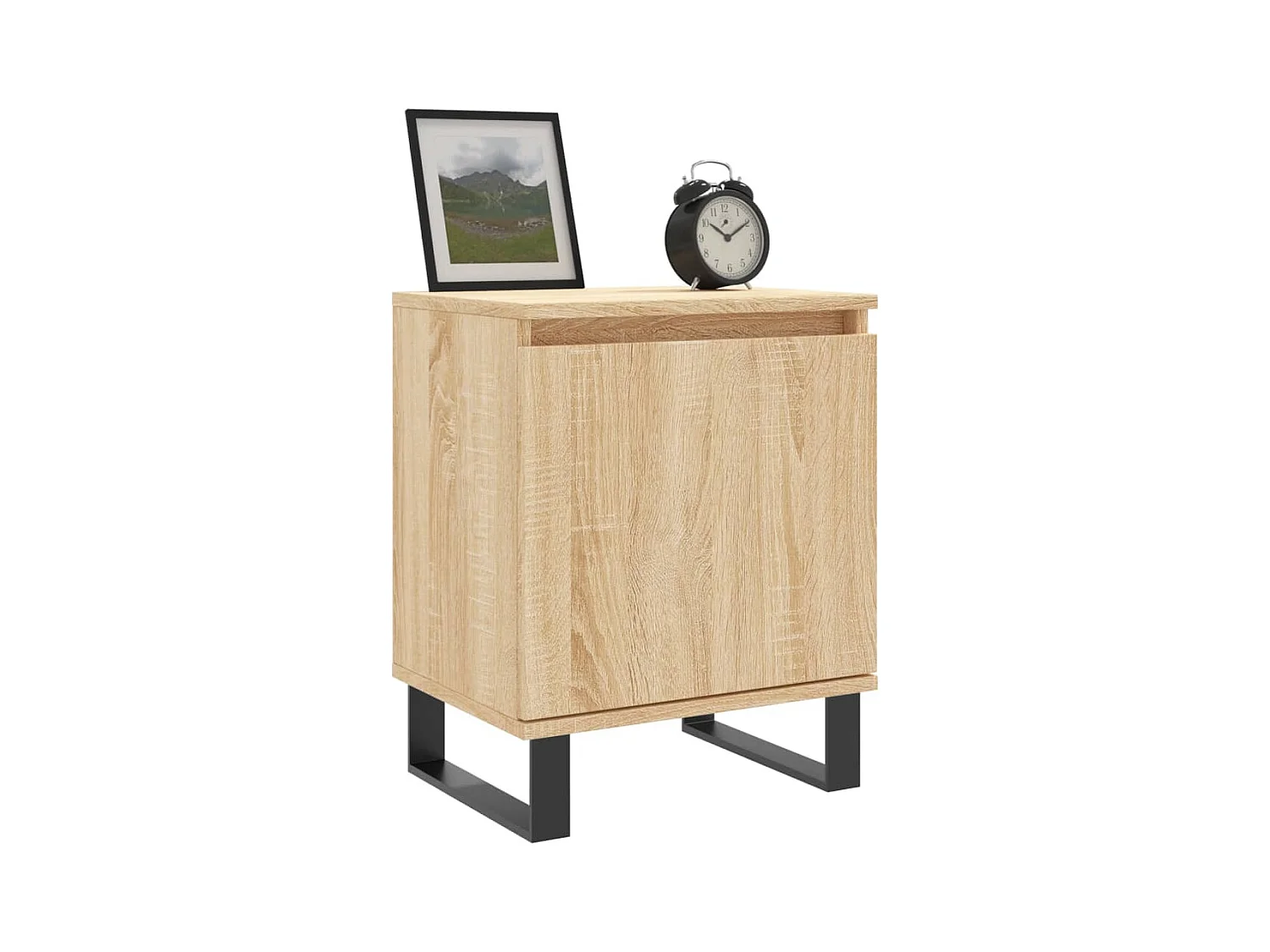 Comodini 2 pezzi in rovere sonoma 40x30x50cm in legno ingegnerizzato