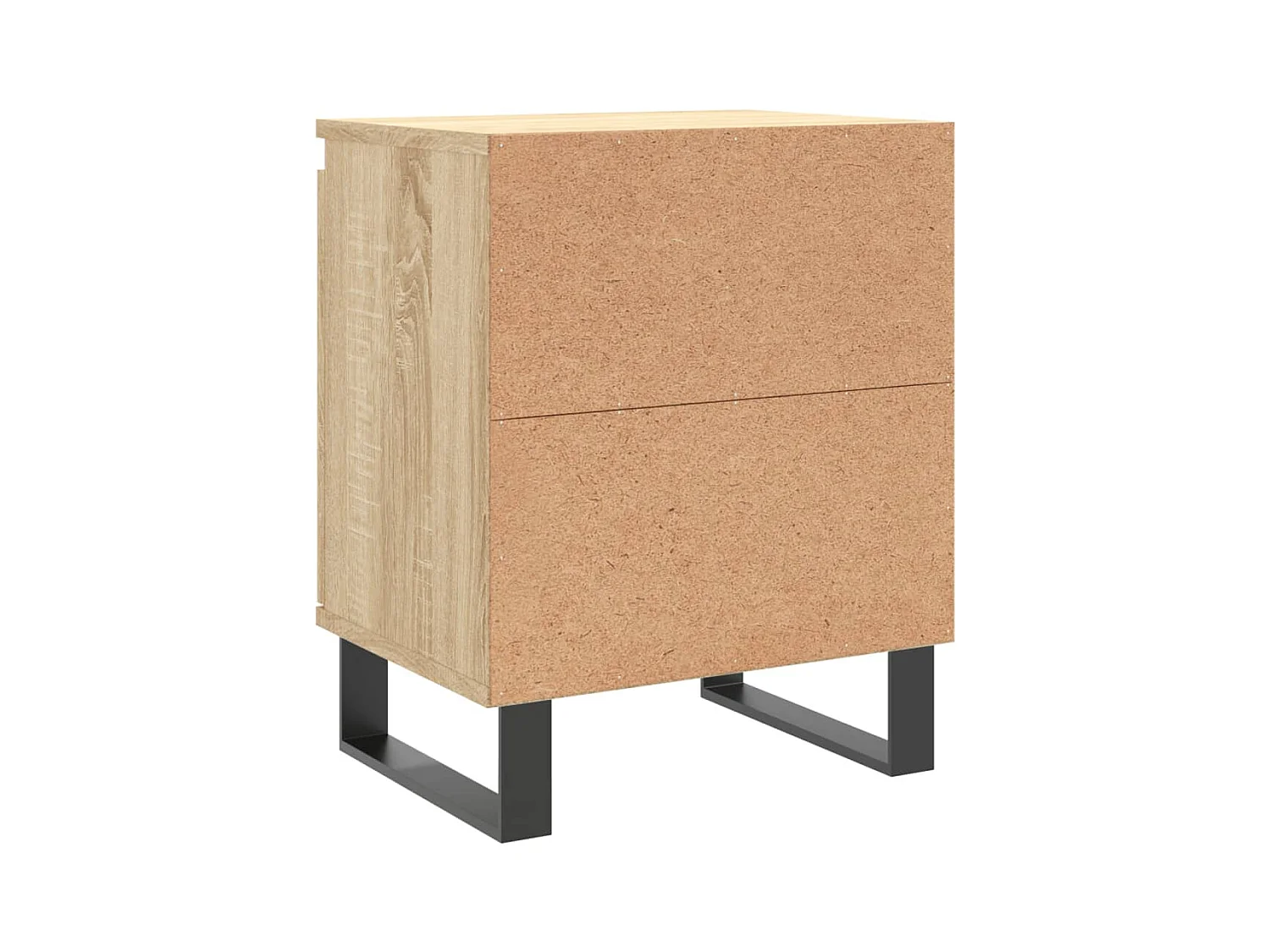 Comodini 2 pezzi in rovere sonoma 40x30x50cm in legno ingegnerizzato