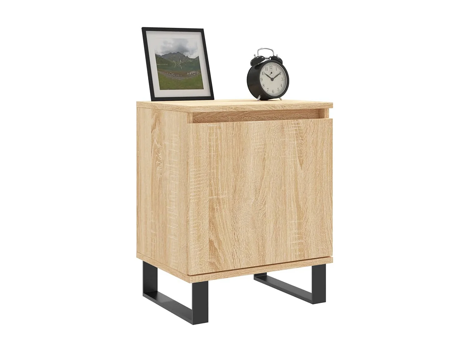 Tables de chevet 2pcs chêne sonoma 40x30x50cm bois d'ingénierie