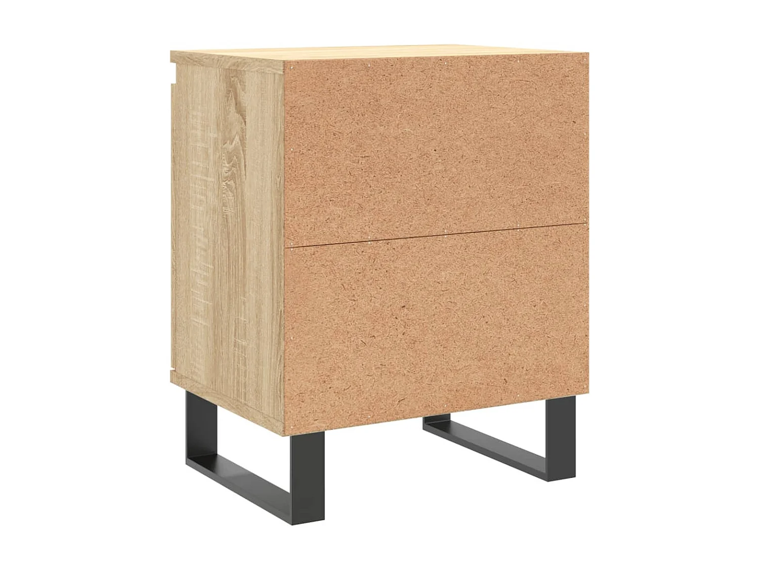 Tables de chevet 2pcs chêne sonoma 40x30x50cm bois d'ingénierie