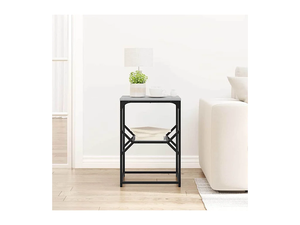 Table d'appoint Sonoma gris 41 x 40 x 60 cm