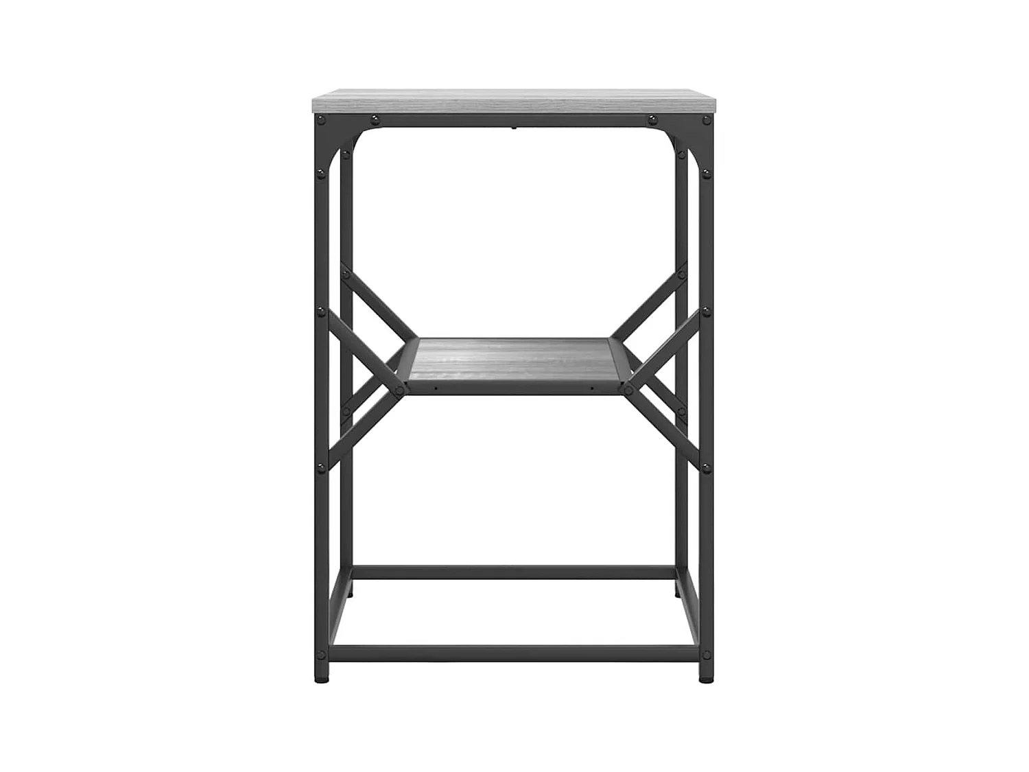 Table d'appoint Sonoma gris 41 x 40 x 60 cm