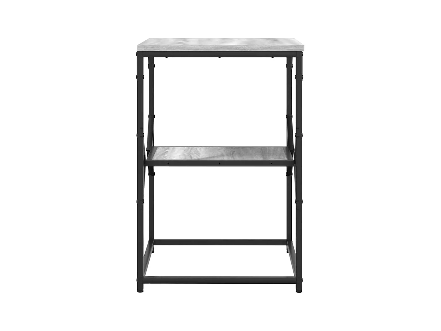 Table d'appoint Sonoma gris 41 x 40 x 60 cm