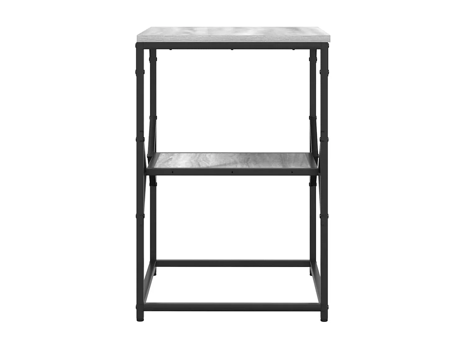 Table d'appoint Sonoma gris 41 x 40 x 60 cm
