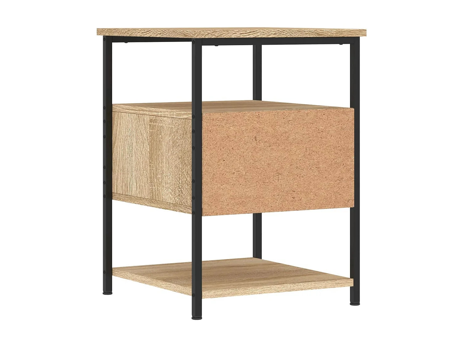 Tables de chevet 2 pcs chêne sonoma 40x42x56 cm bois ingénierie