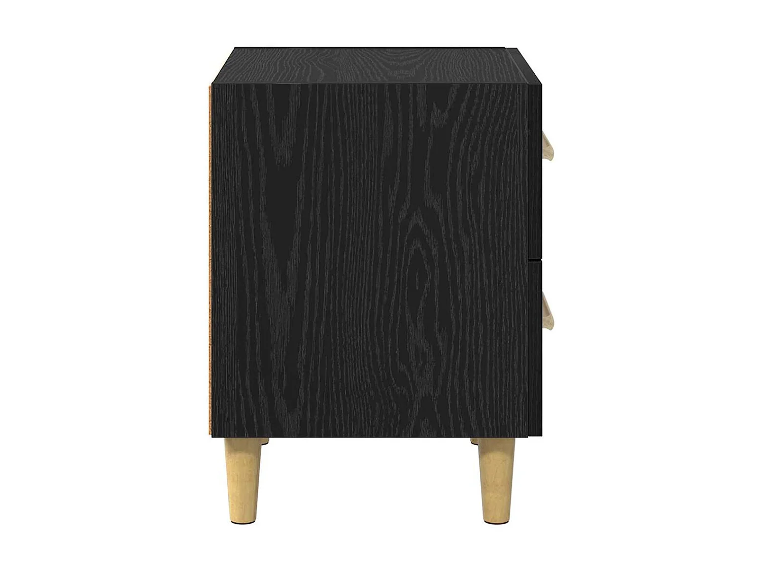 Armoire de lit Chêne noir 40 x 35 x 47.5 cm Bois d'ingénierie