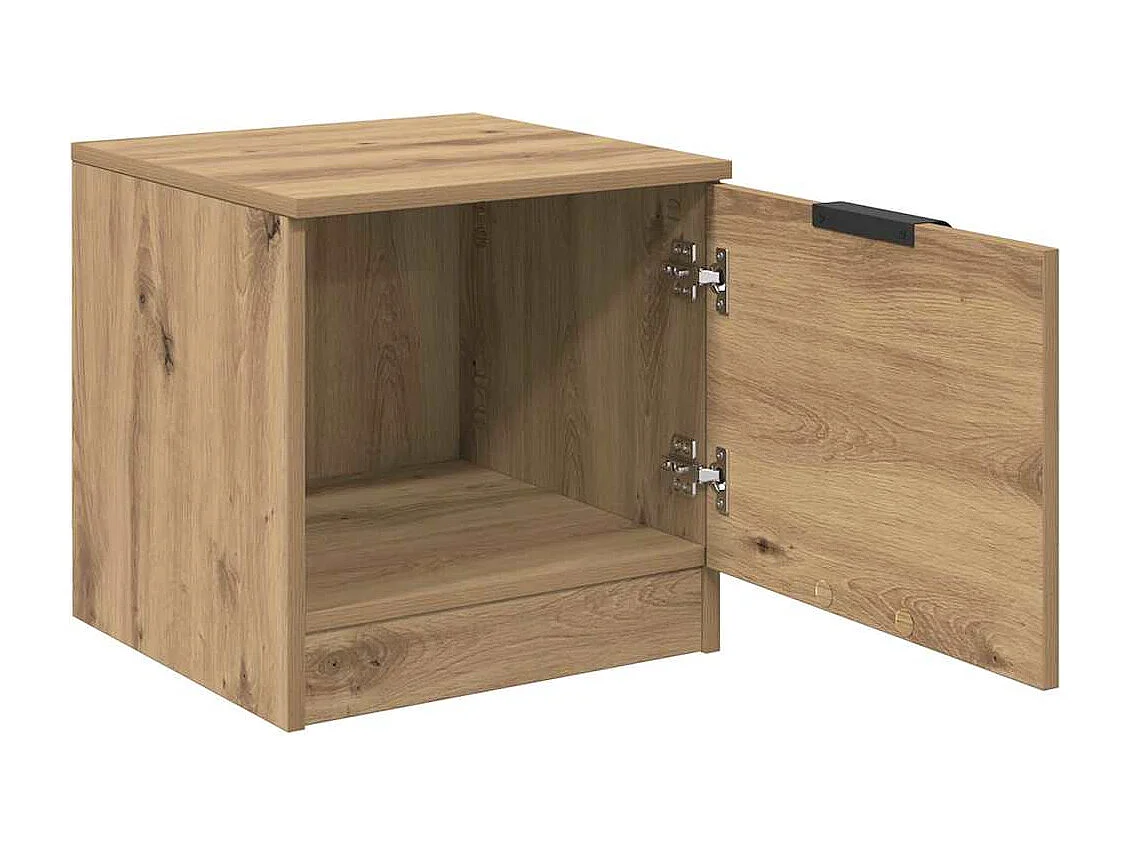Armoire de lit 2 pcs chêne artisanal 40 x 39 x 40 cm