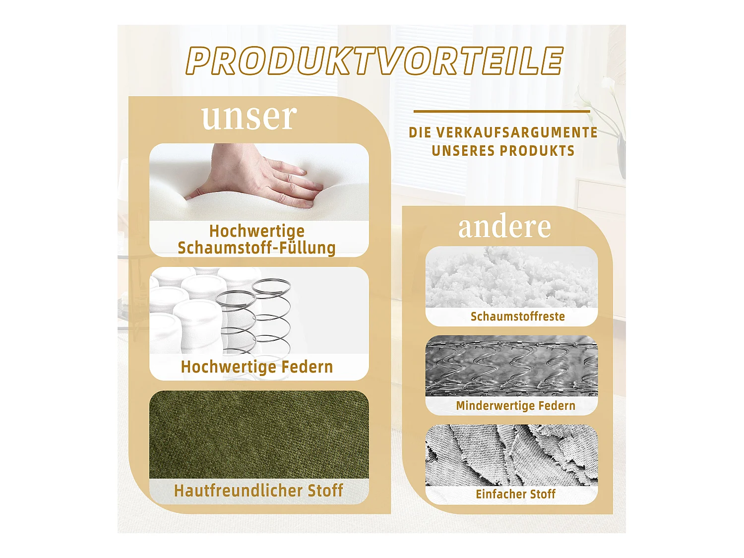 Canapé modulable à volonté - 198 x 79 x 60 cm - convertible - avec poches latérales - chenille - vert