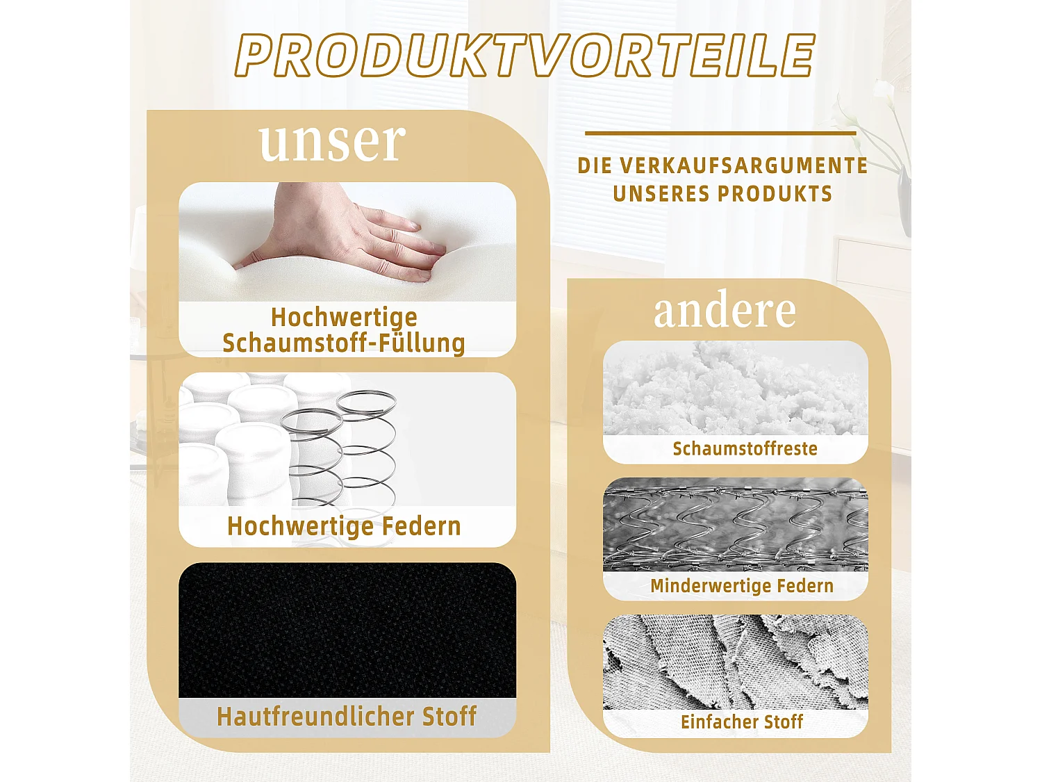 Modulares Sofa - 198 x 79 x 60 cm - umbaubar - mit Seitentaschen - Chenille - schwarz