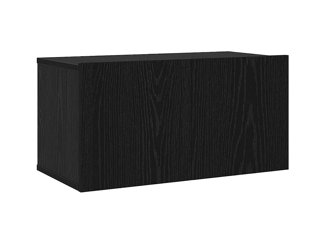 Ensemble meuble TV 4 pcs Chêne noir Moyen 30.5 x 30 x 60 cm
