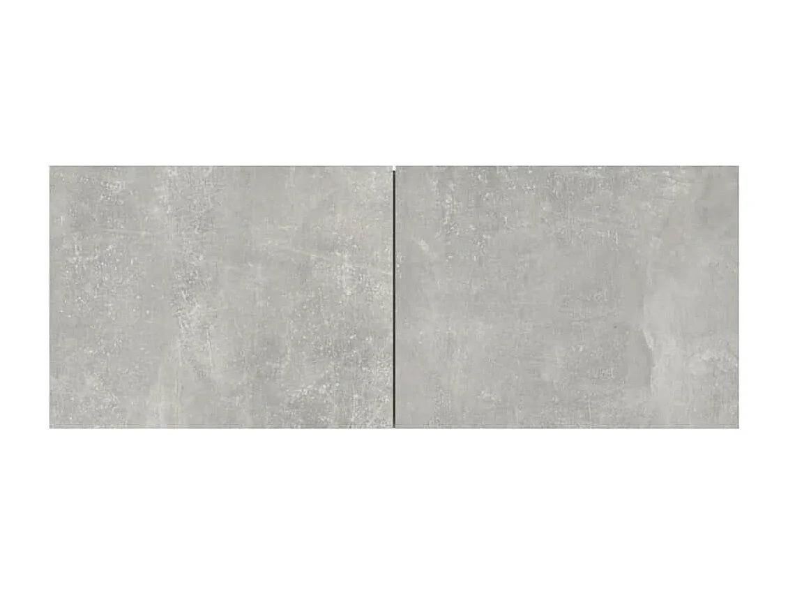 Ensemble de meubles TV 5 pcs Gris béton Bois d'ingénierie