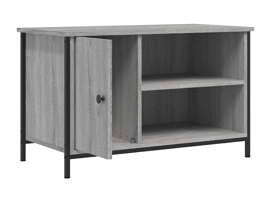 Sonoma TV-meubel grijs 80x40x50 cm Technisch hout