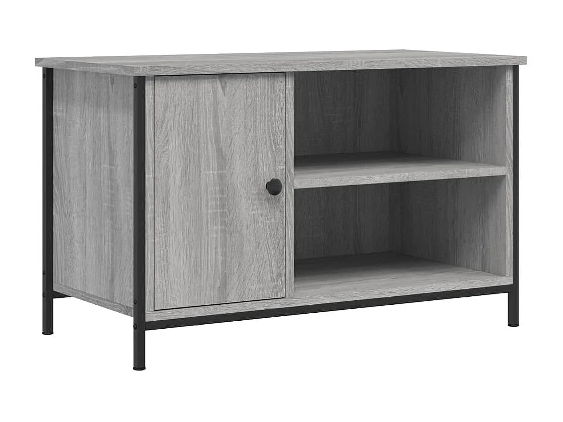 Sonoma TV-Schrank grau 80x40x50 cm Holzwerkstoff