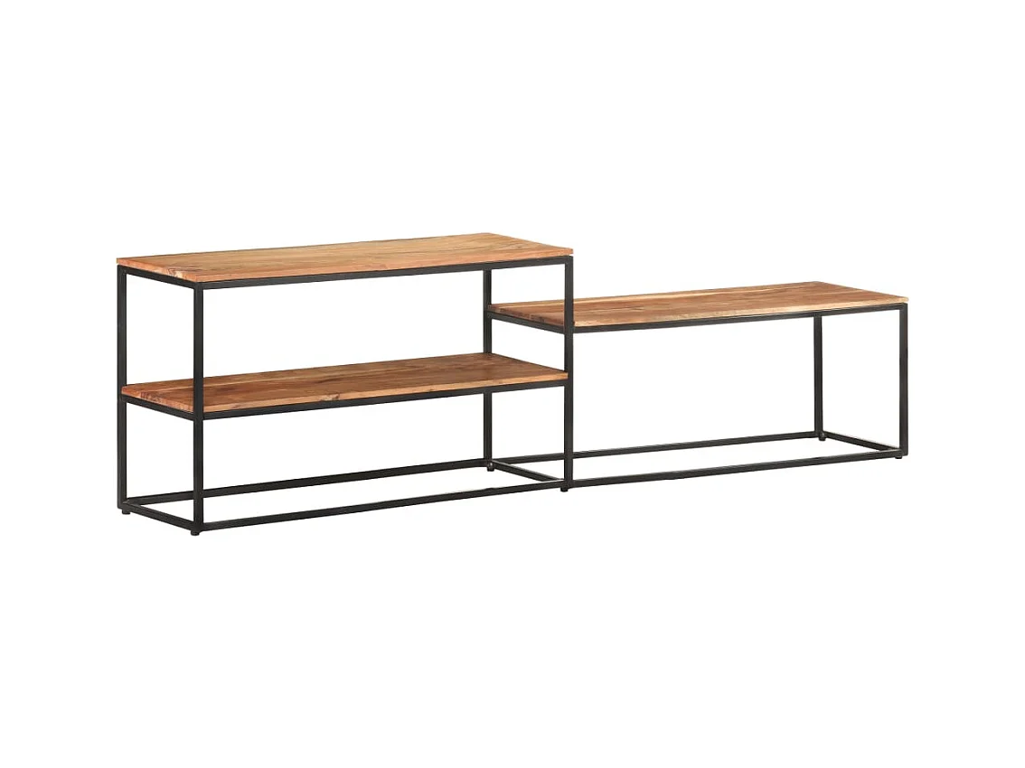 Mueble de TV 180x30x50 cm Madera maciza de acacia