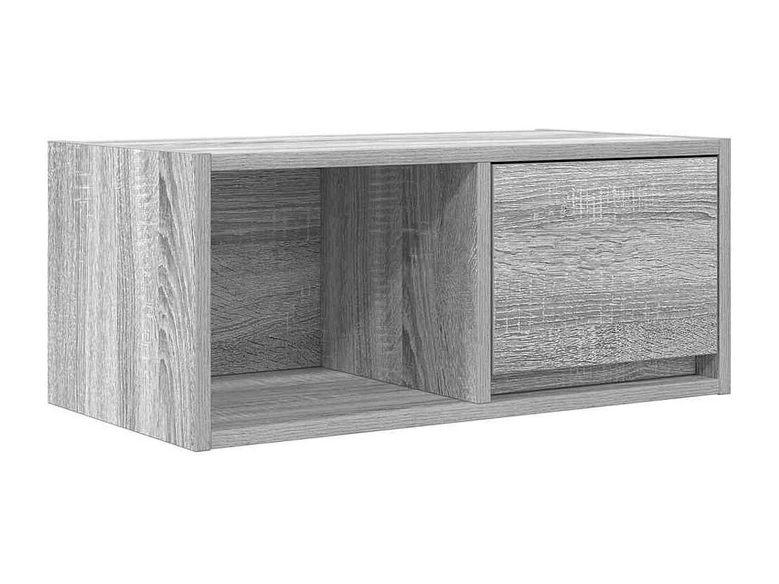 Meubles TV 2 pcs sonoma gris 60x31x25,5 cm bois d'ingénierie
