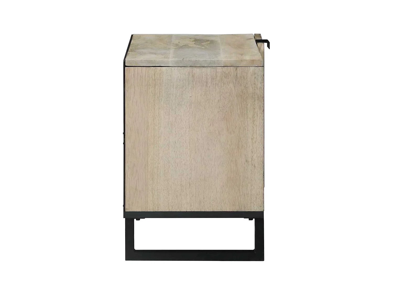 Meubles et étagères de rangement pour médias Blanc et Noir