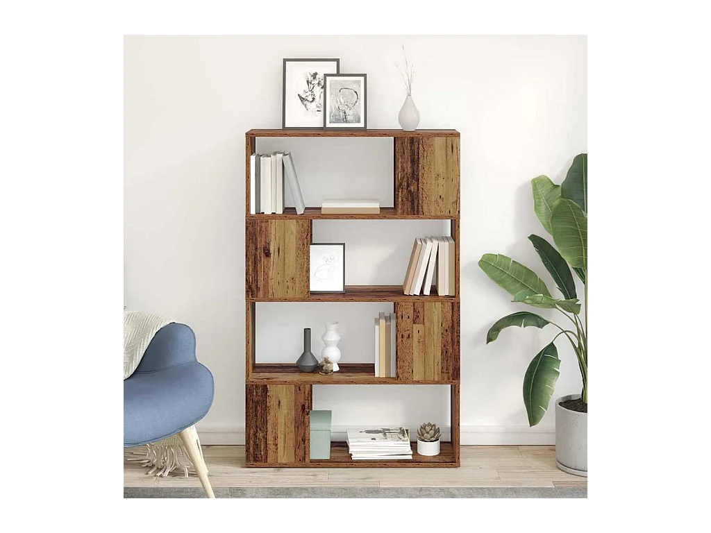 Centre de divertissement Marron 80 x 24 x 124 cm